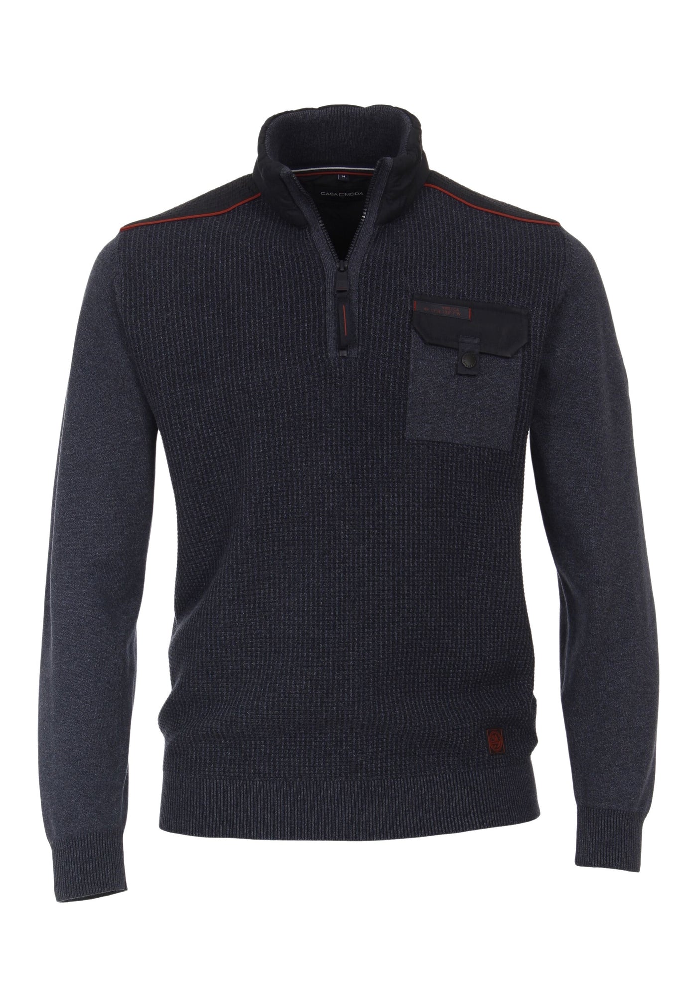 CASA MODA Troyer Langarmshirt