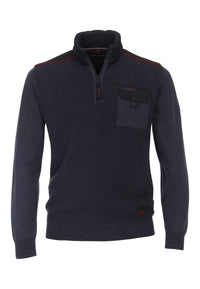 CASA MODA Troyer Langarmshirt