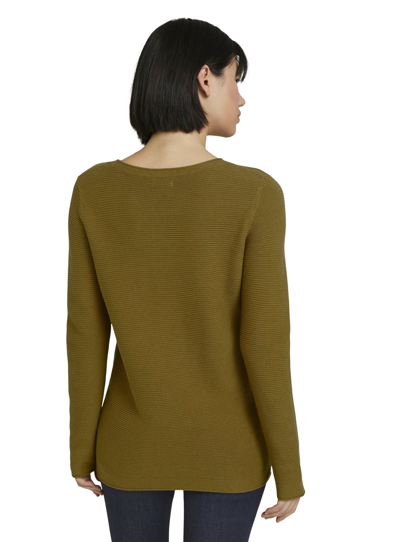 Tom Tailor Strickpullover mit Rundhalsausschnitt