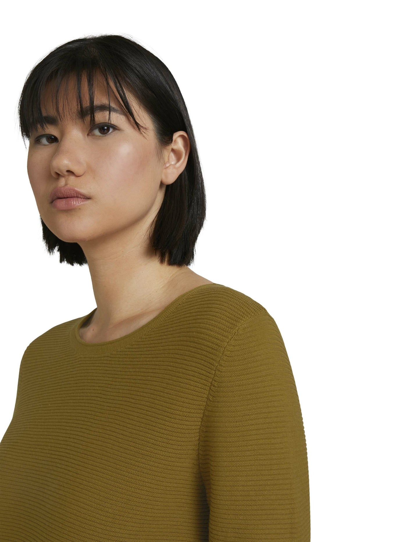 Tom Tailor Strickpullover mit Rundhalsausschnitt