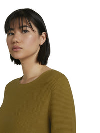 Tom Tailor Strickpullover mit Rundhalsausschnitt