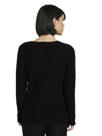 Tom Tailor Strickpullover mit Rundhalsausschnitt