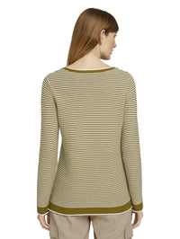 Tom Tailor Strickpullover mit Rundhalsausschnitt