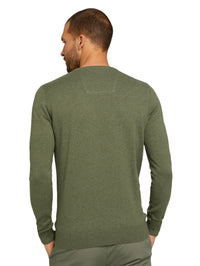 Tom Tailor Melierter Strickpullover Rundhalsausschnitt
