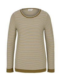 Tom Tailor Strickpullover mit Rundhalsausschnitt