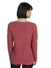 Tom Tailor Strickpullover mit Rundhalsausschnitt