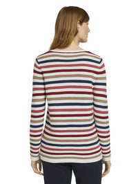 Tom Tailor Strickpullover mit Rundhalsausschnitt