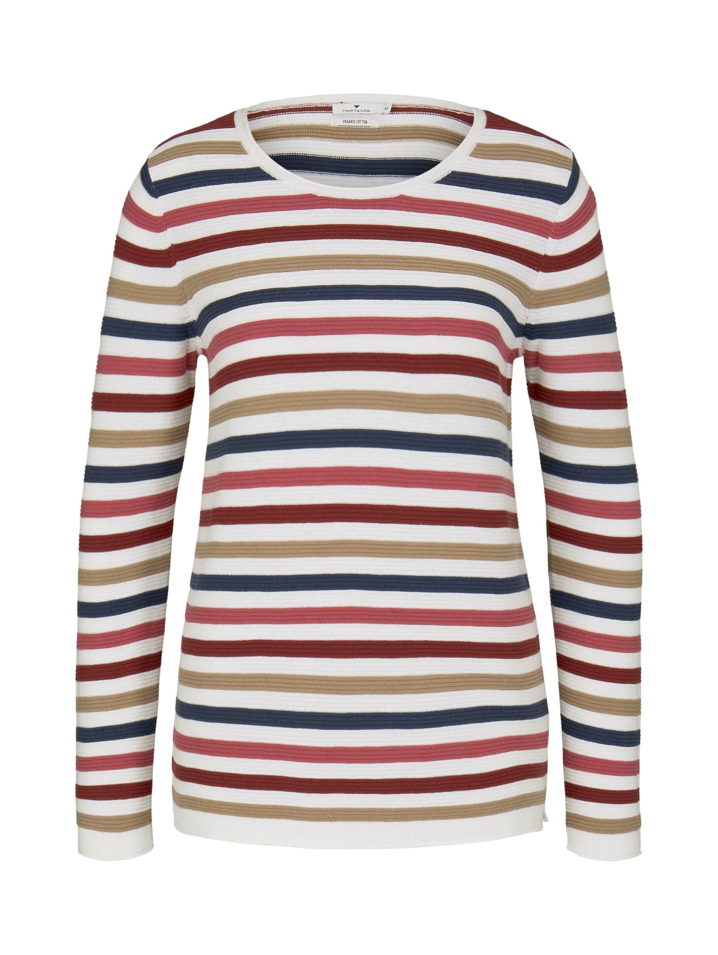 Tom Tailor Strickpullover mit Rundhalsausschnitt