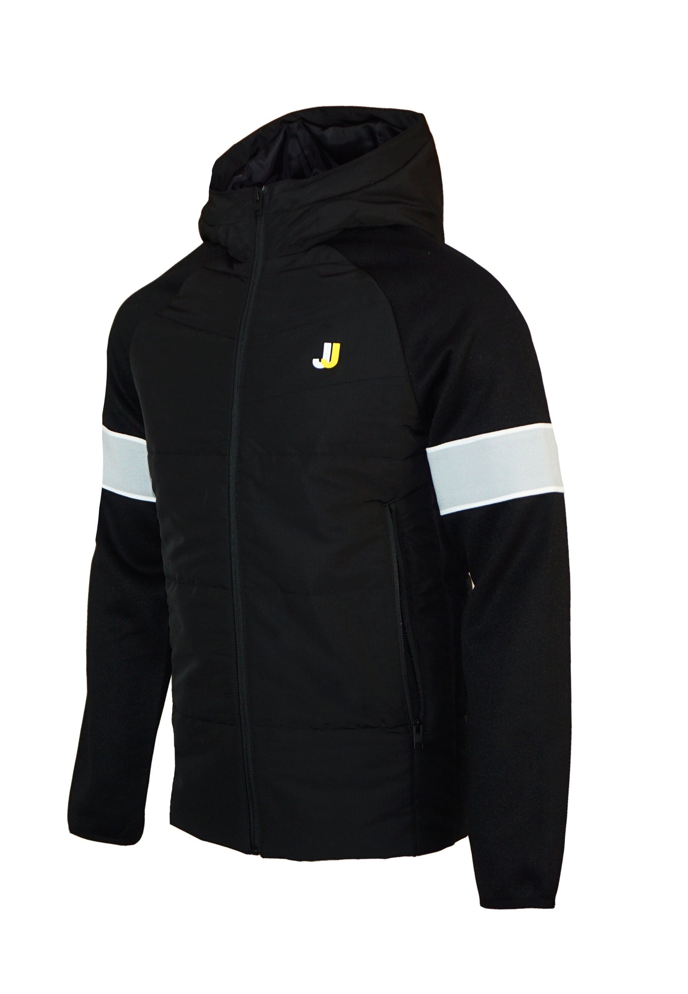 Jack & Jones Übergangsjacke LOGAN HYBRID JACKET mit Kapuze