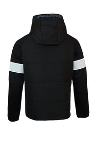 Jack & Jones Übergangsjacke LOGAN HYBRID JACKET mit Kapuze