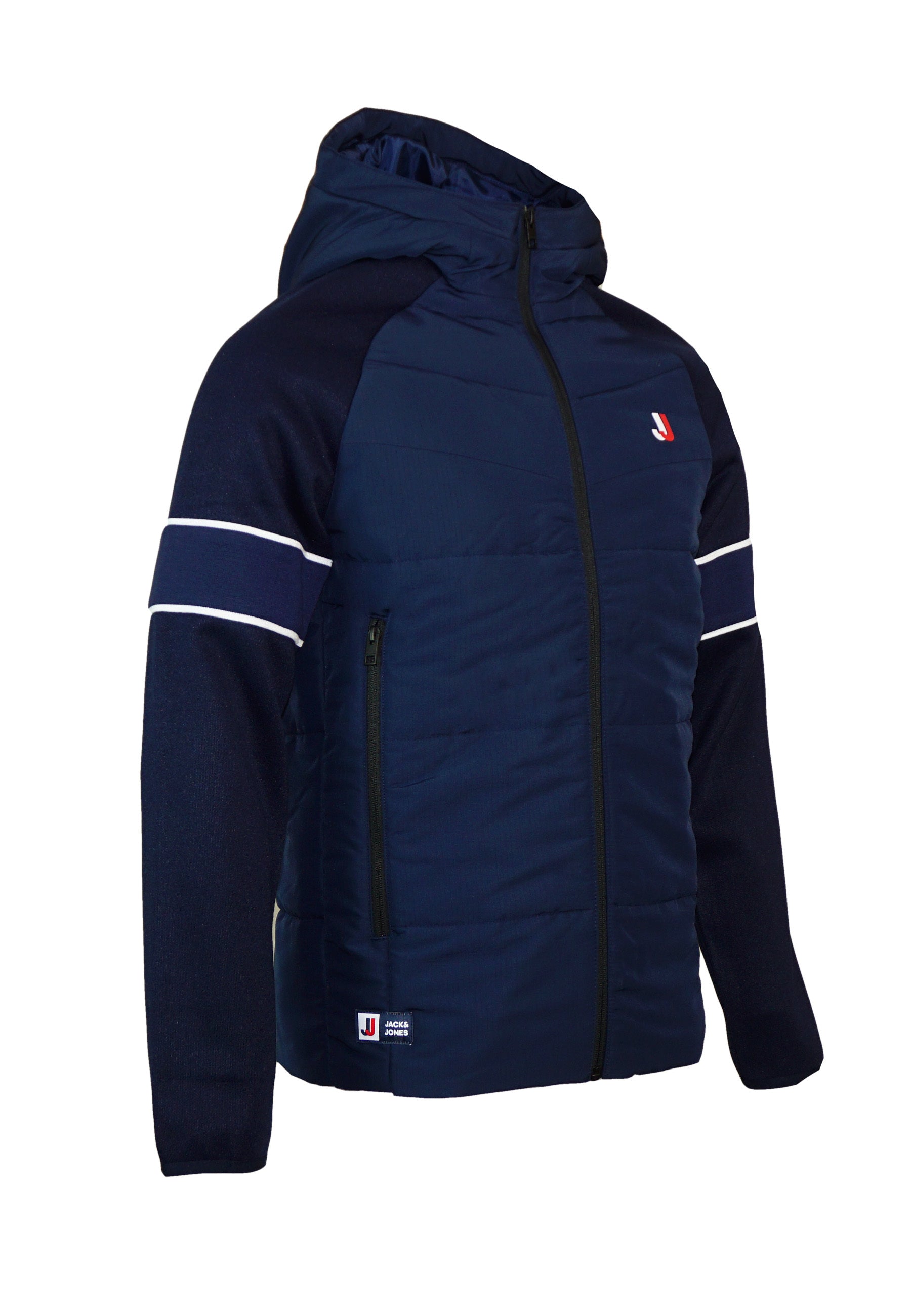 Jack & Jones Übergangsjacke LOGAN HYBRID JACKET mit Kapuze