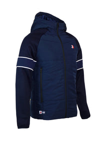 Jack & Jones Übergangsjacke LOGAN HYBRID JACKET mit Kapuze
