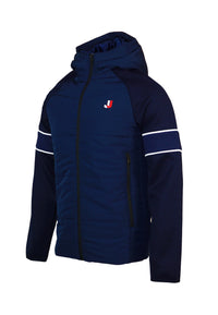 Jack & Jones Übergangsjacke LOGAN HYBRID JACKET mit Kapuze