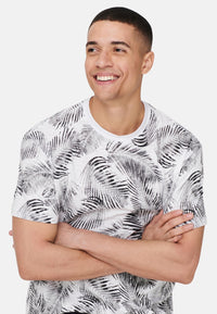 Only & Sons Perry Life Reg Leaf AOP Kurzarmshirt