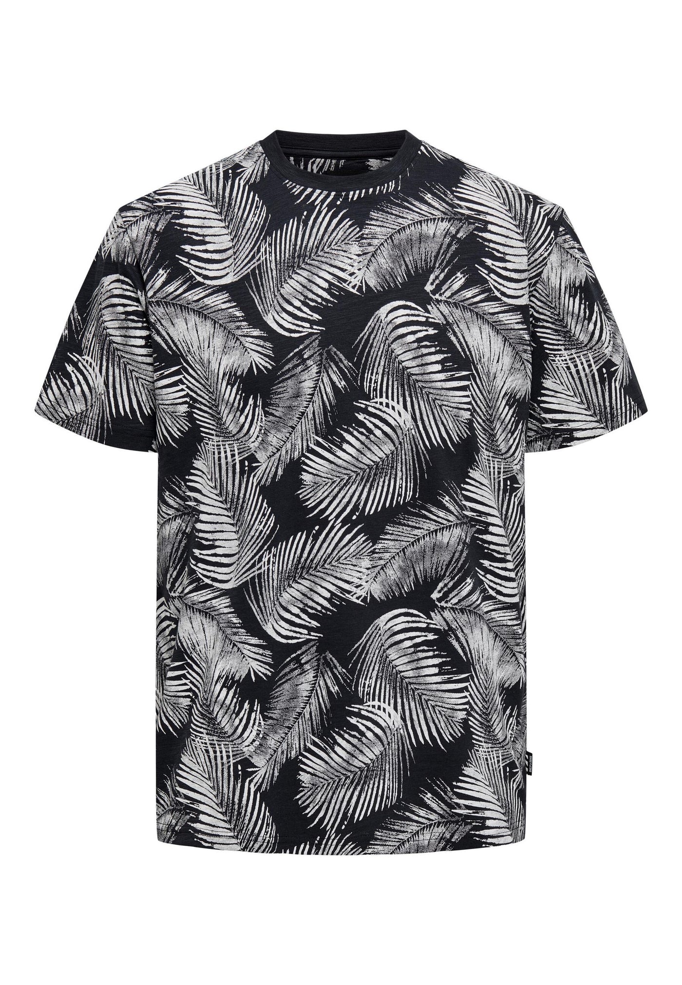 Only & Sons Perry Life Reg Leaf AOP Kurzarmshirt