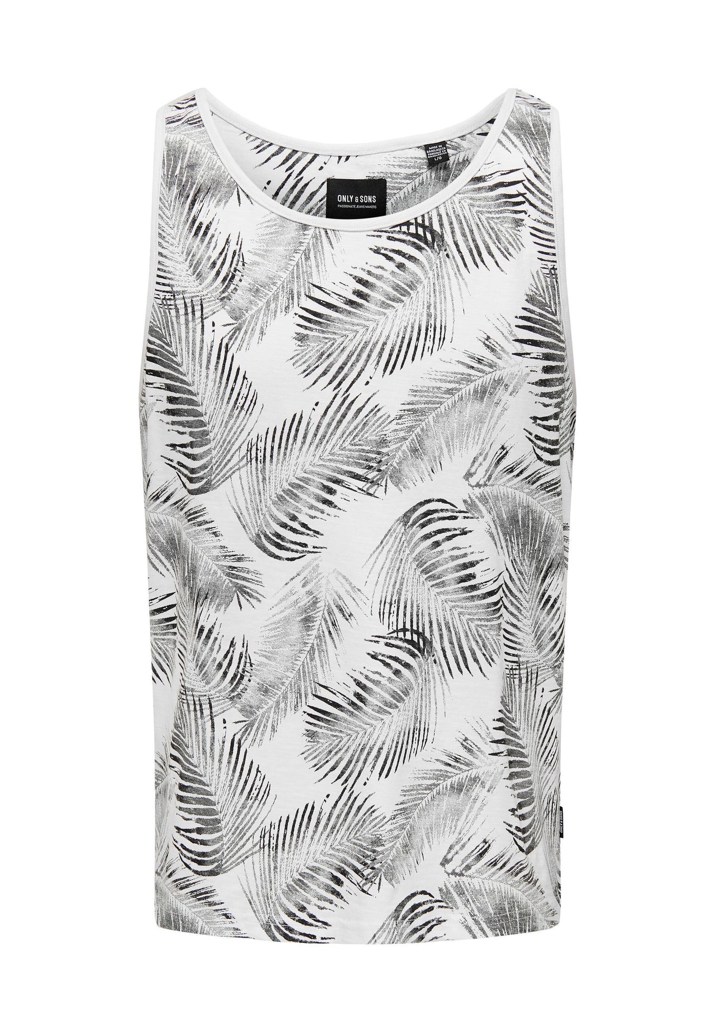 Only & Sons Perry Life Reg Leaf ärmelloses Shirt