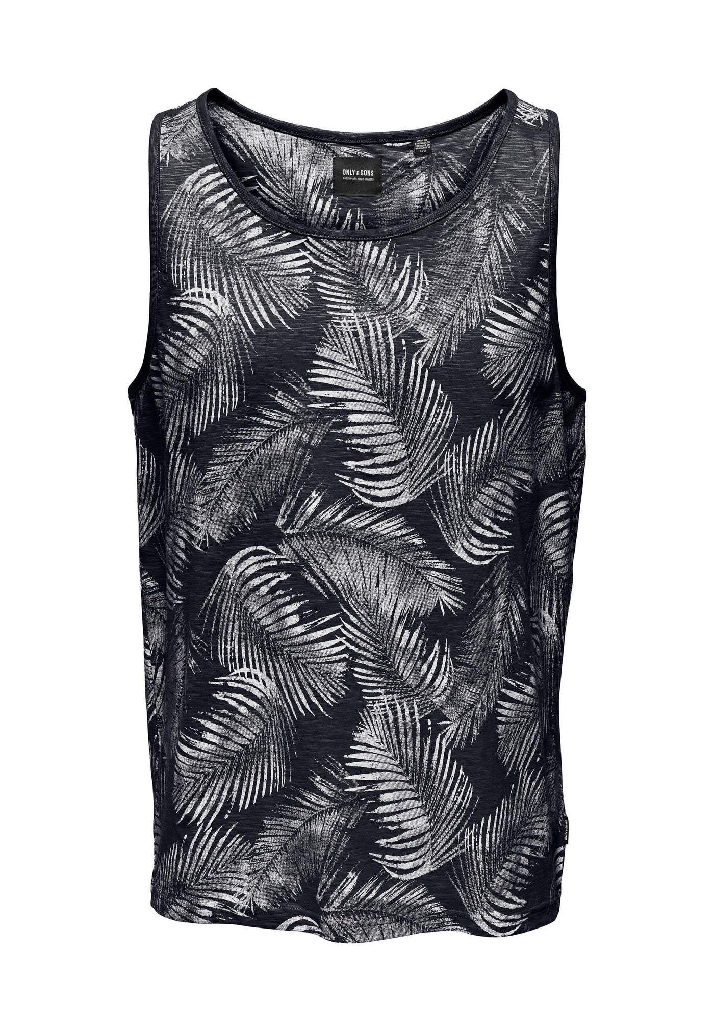 Only & Sons Perry Life Reg Leaf ärmelloses Shirt