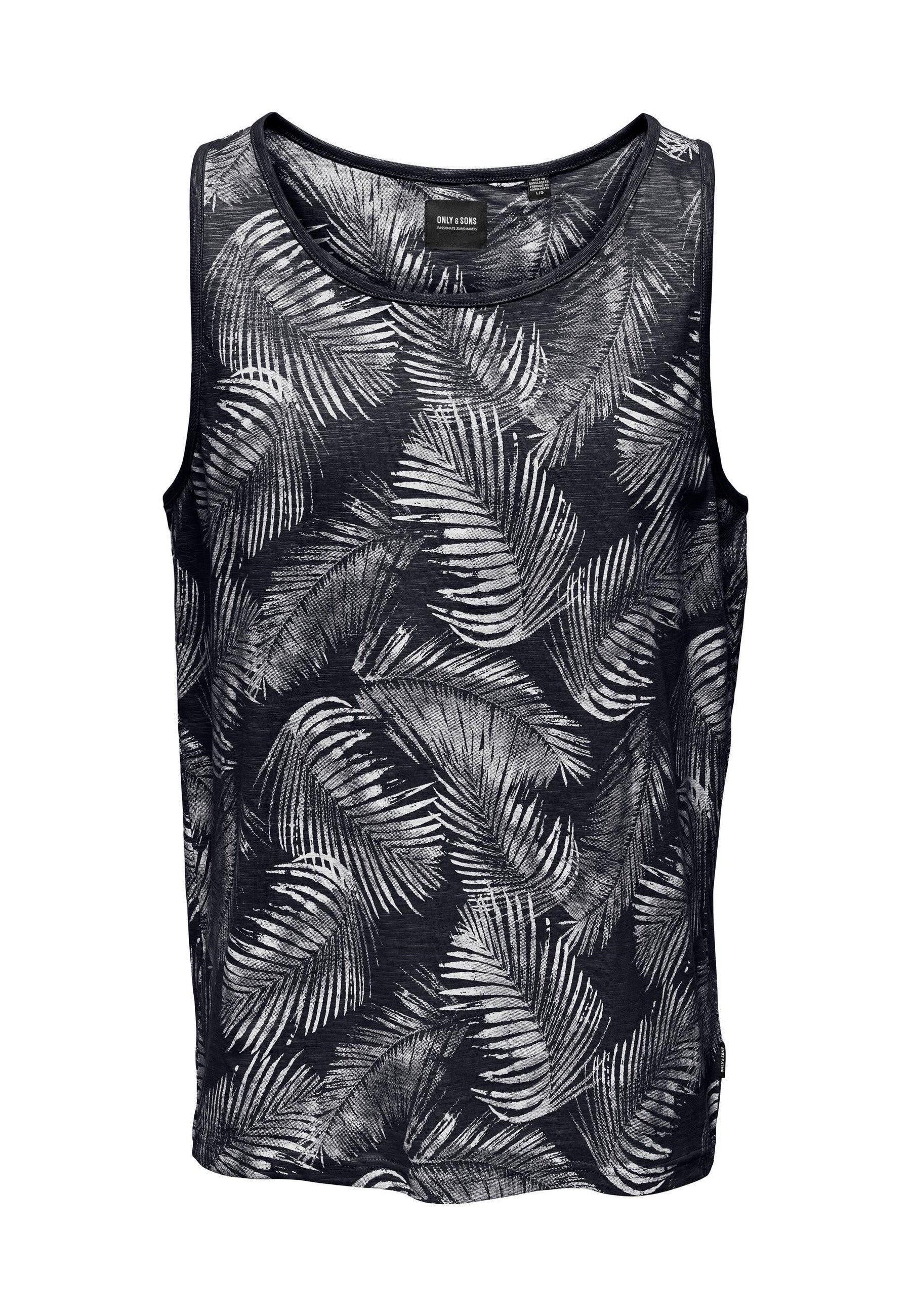 Only & Sons Perry Life Reg Leaf ärmelloses Shirt