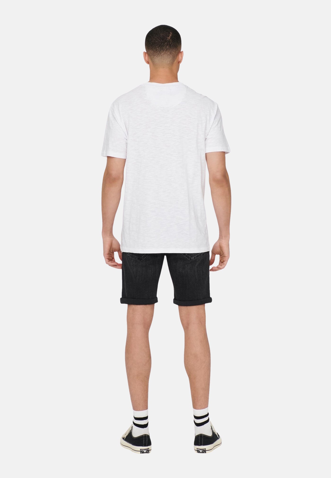 Only & Sons Perry Life Reg Leaf Kurzarmshirt mit Brusttasche