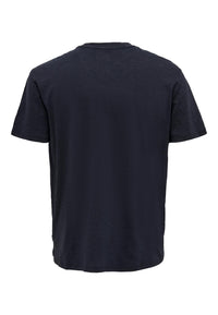 Only & Sons Perry Life Reg Leaf Kurzarmshirt mit Brusttasche