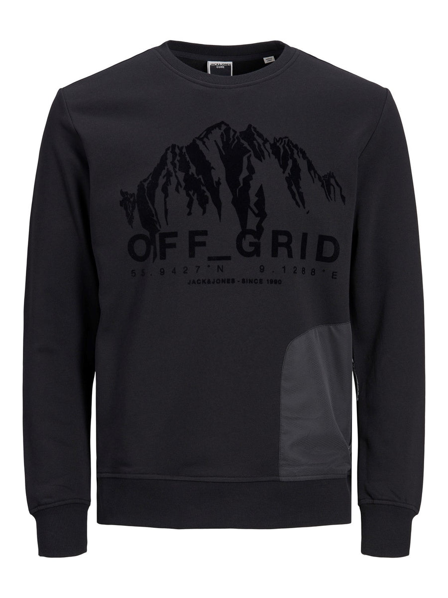 Jack & Jones Sweater JCOCOAL SWEAT CREW NECK