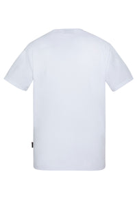 Schott Kurzarmshirt mit Rundhalsausschnitt und Front-Print