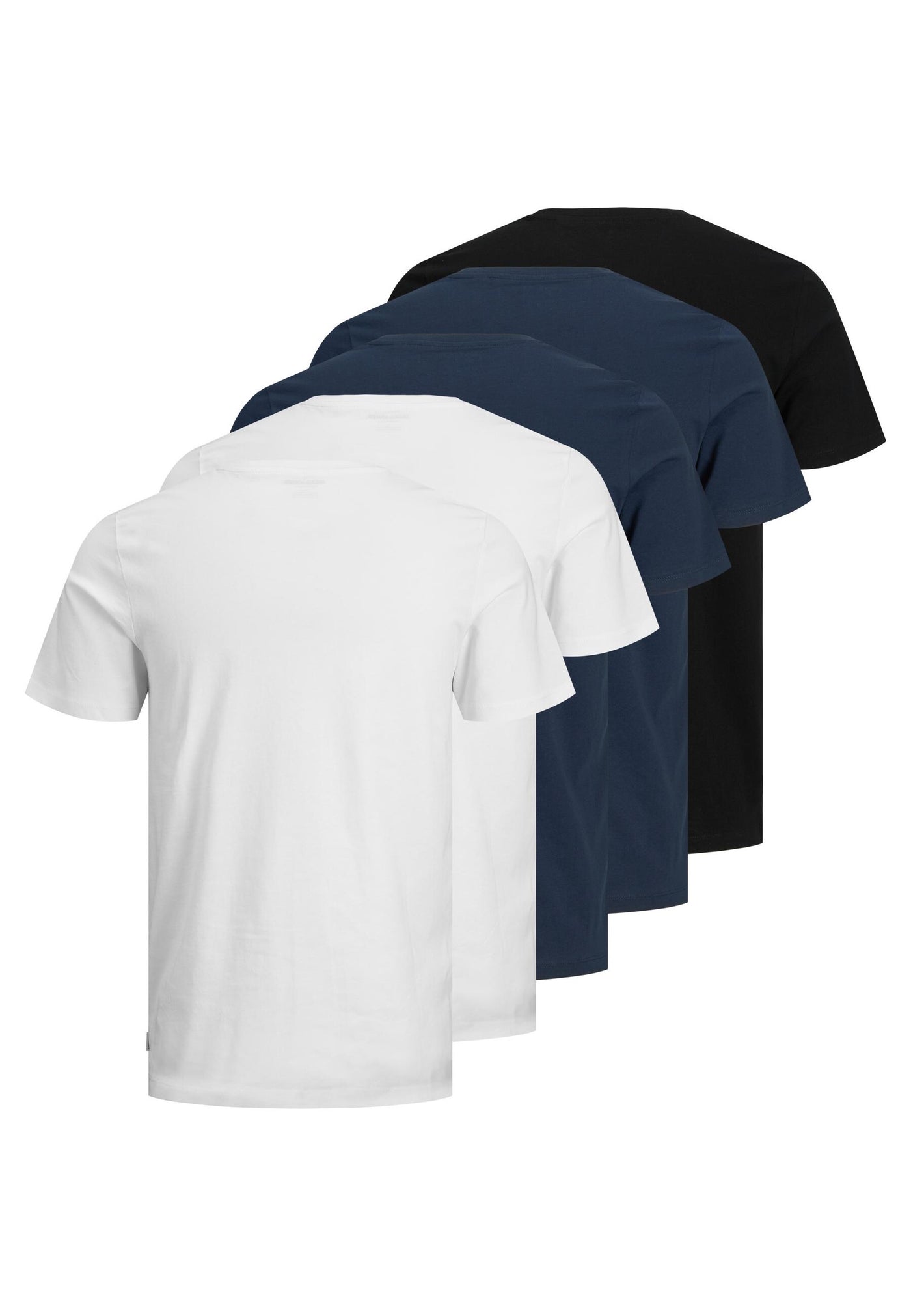 Jack & Jones 5 Pack T-Shirt Rundhals JJEORGANIC BASIC O-NECK
