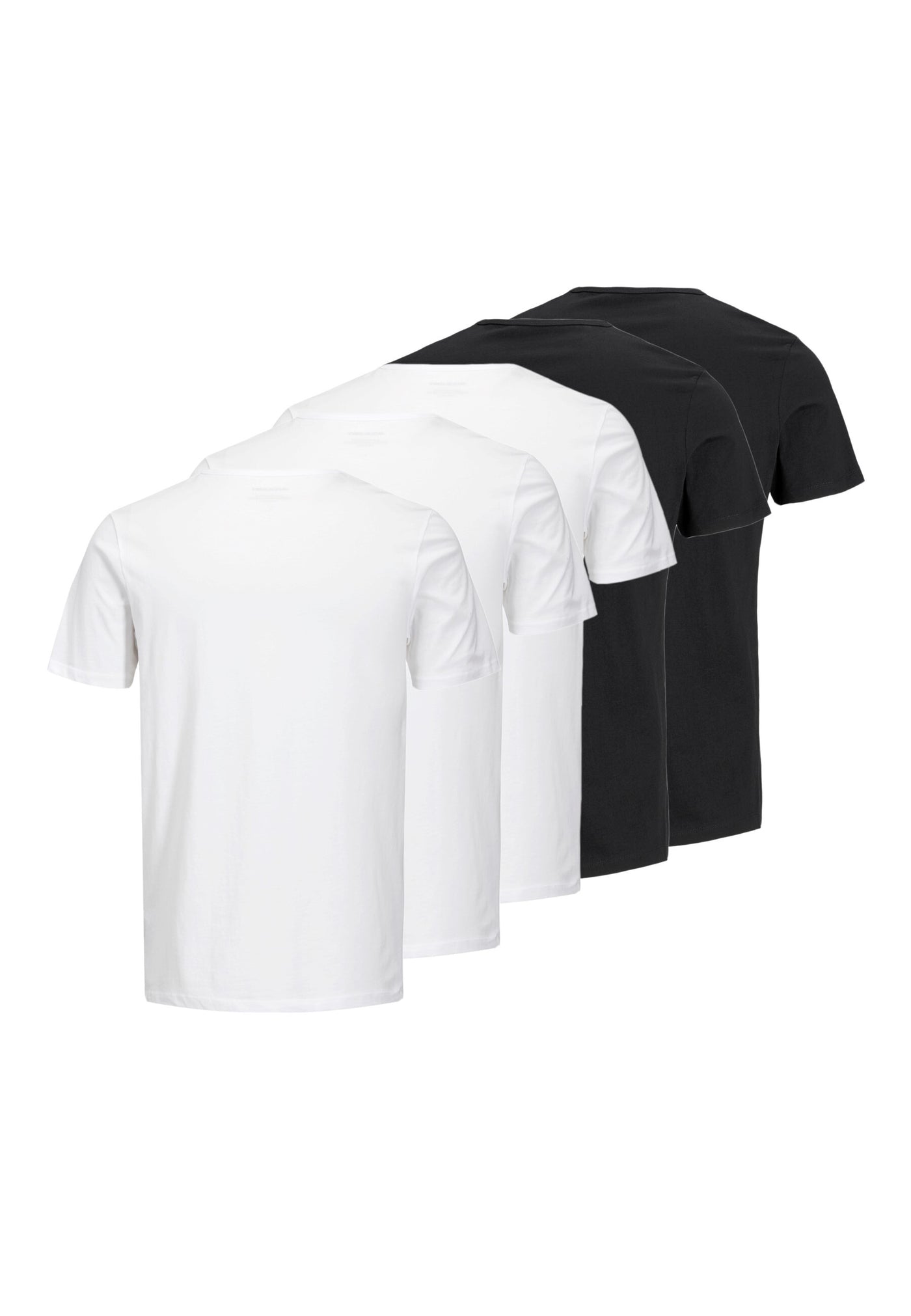 Jack & Jones 5 Pack T-Shirt Rundhals JJEORGANIC BASIC O-NECK