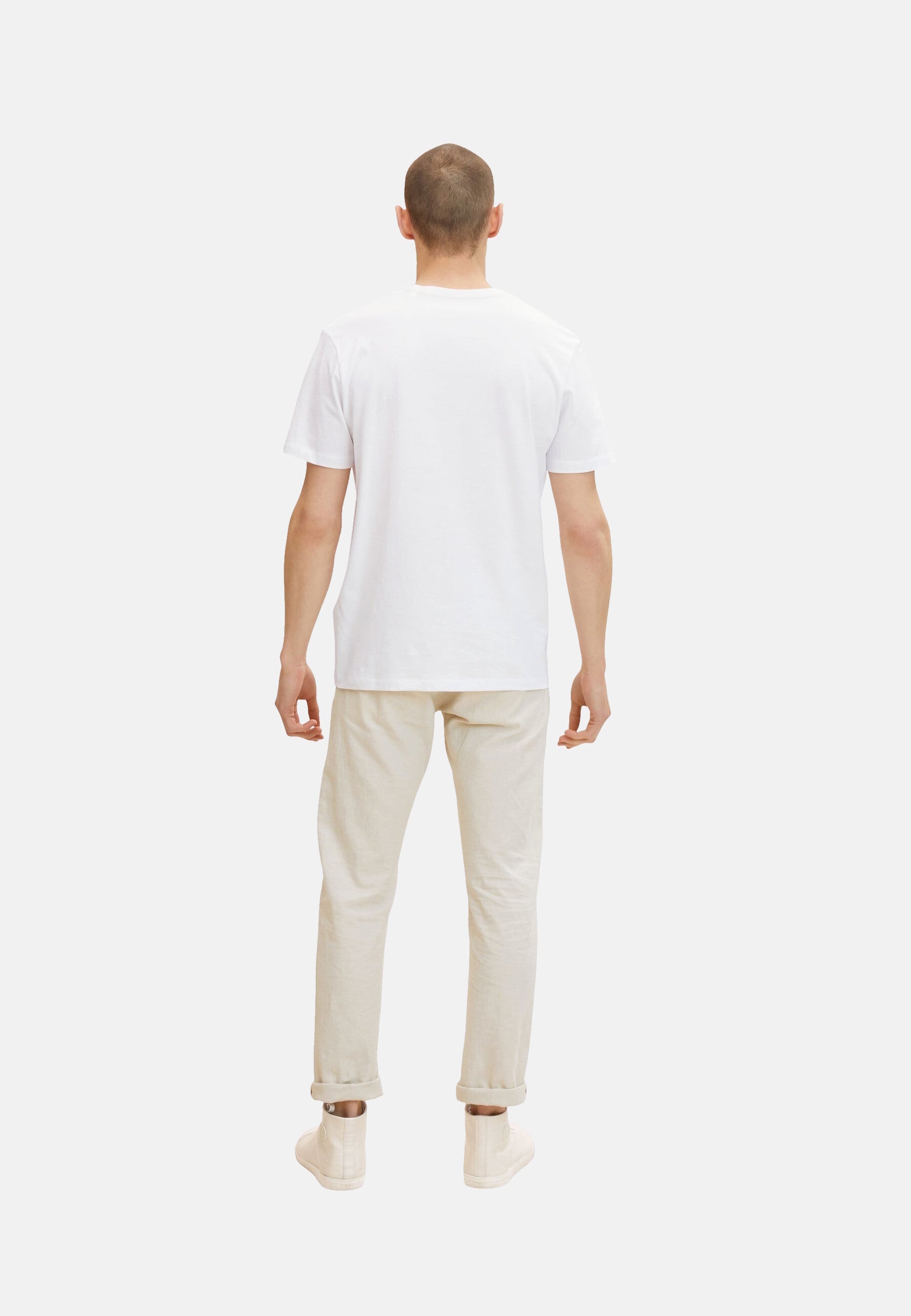 Tom Tailor Basic Kurzarmshirt Rundhals