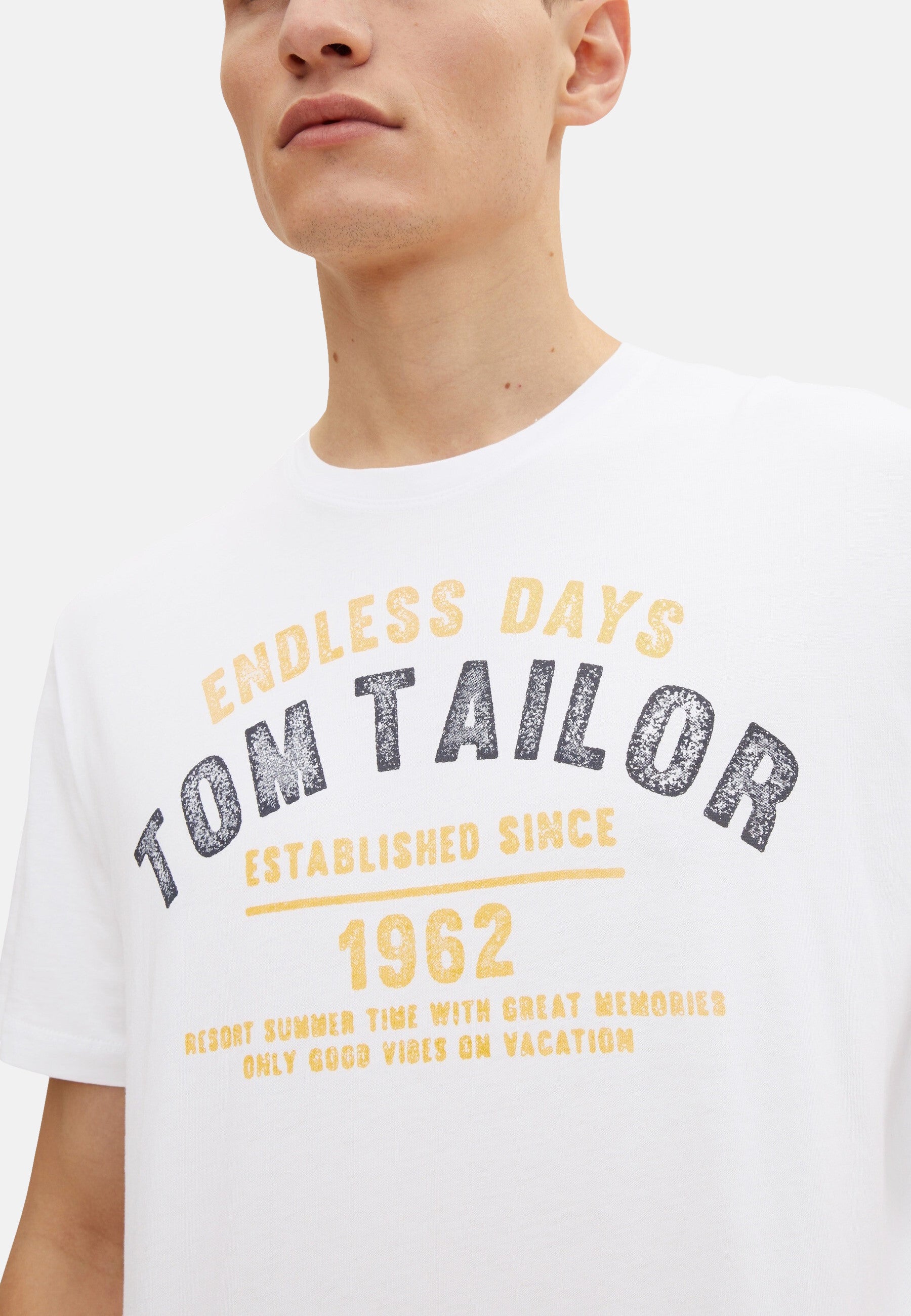 Tom Tailor Basic Kurzarmshirt Rundhals