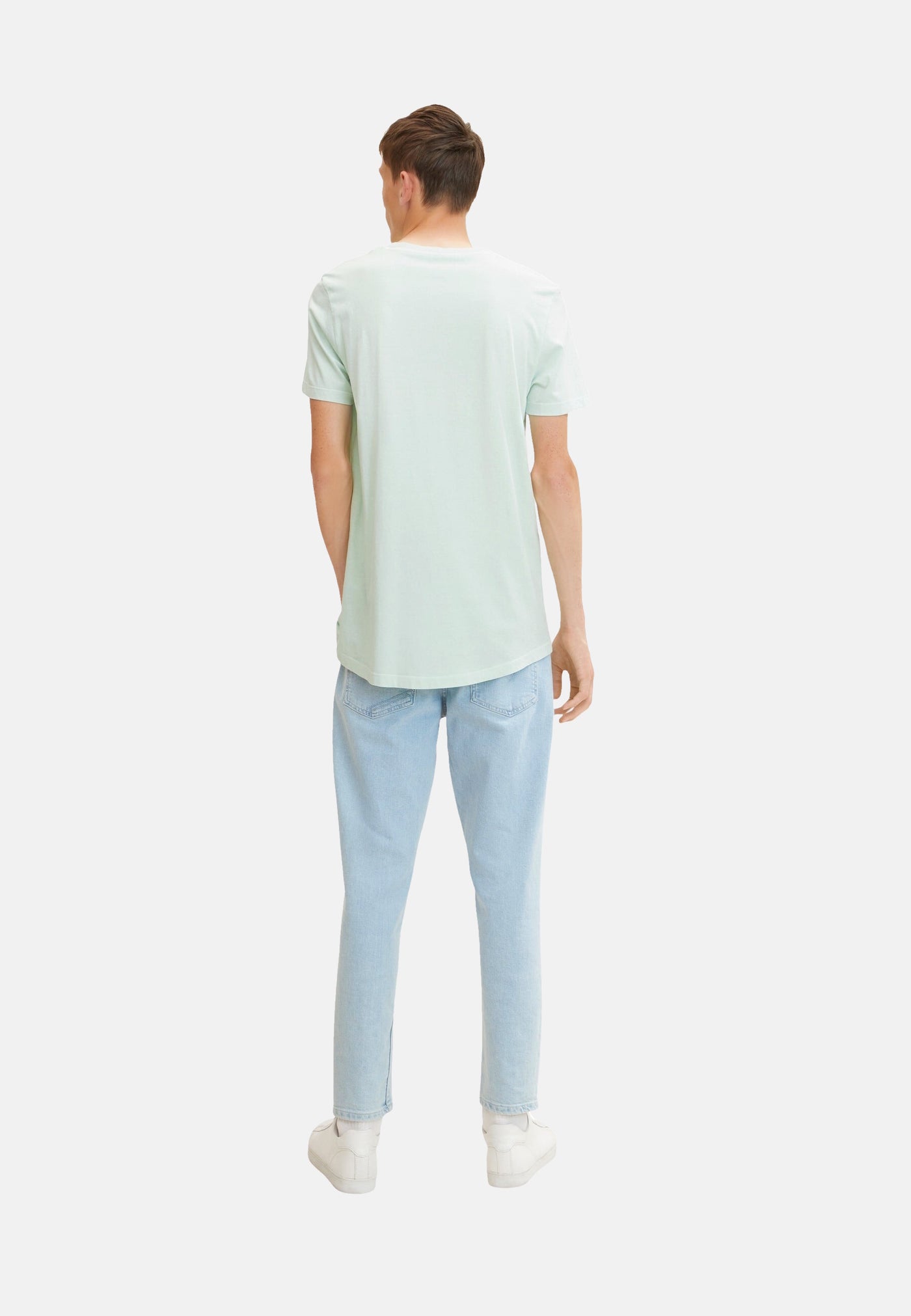 Tom Tailor Printed Kurzarmshirt Rundhals