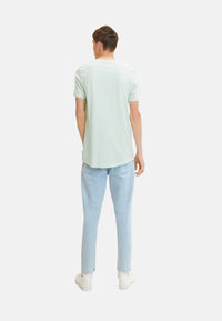 Tom Tailor Printed Kurzarmshirt Rundhals