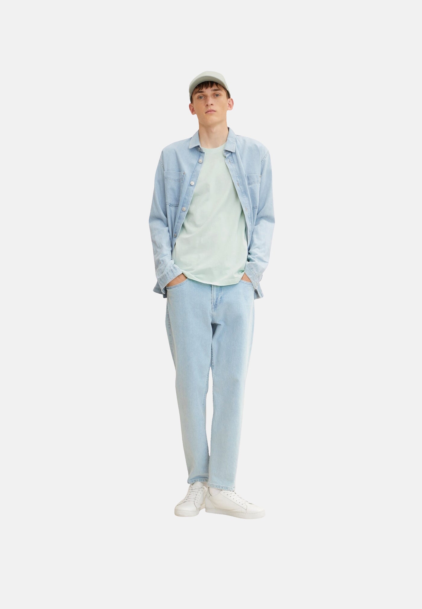 Tom Tailor Printed Kurzarmshirt Rundhals