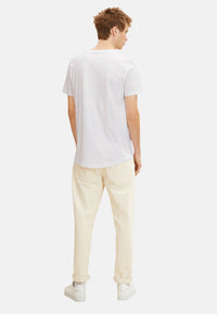 Tom Tailor Printed Kurzarmshirt Rundhals