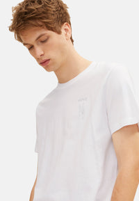 Tom Tailor Printed Kurzarmshirt Rundhals