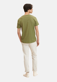 Tom Tailor V-Neck with Pocket Kurzarmshirt