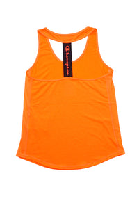 Champion Einfarbiges Sport-Bustier mit Ringerrücken und Printlogo-Schriftzug