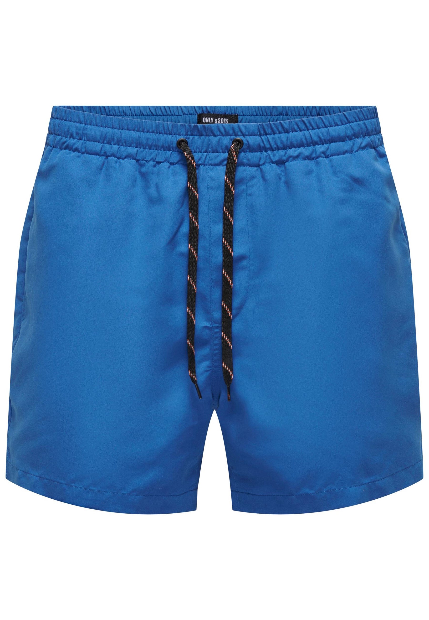 Only & Sons Badeshorts ONSTED LIFE SWIM SHORT mit Tunnelzug und Logo-Detail