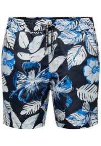 Only & Sons Badeshorts ONSTHOR SWIM MID FLOWER mit Tunnelzug und Alloverprint