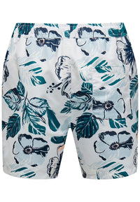 Only & Sons Badeshorts ONSTHOR SWIM MID FLOWER mit Tunnelzug und Alloverprint