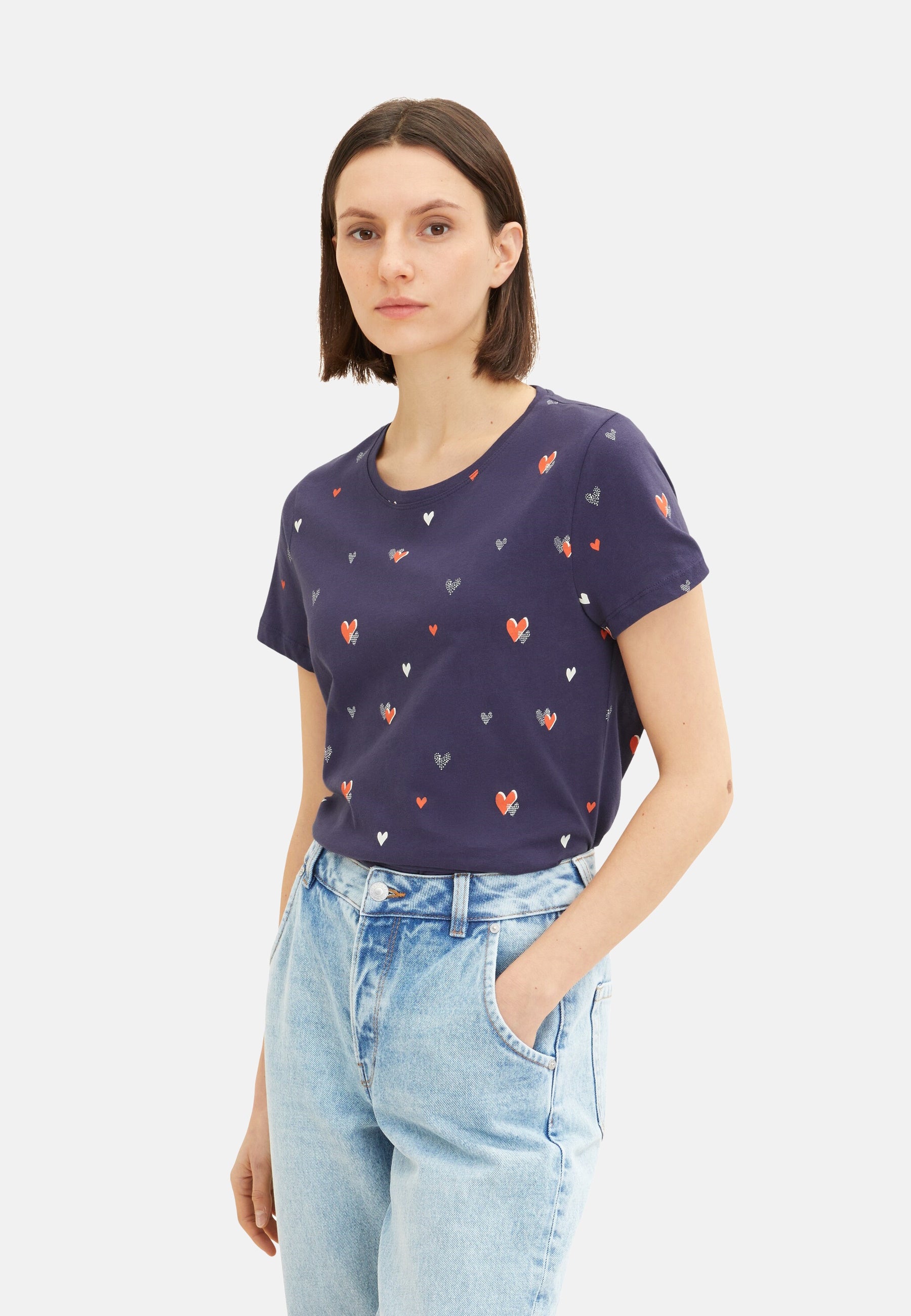 Tom Tailor Kurzarmshirt mit Print