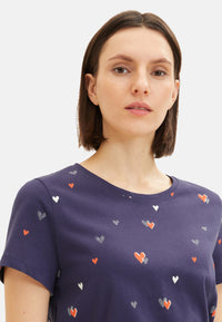 Tom Tailor Kurzarmshirt mit Print