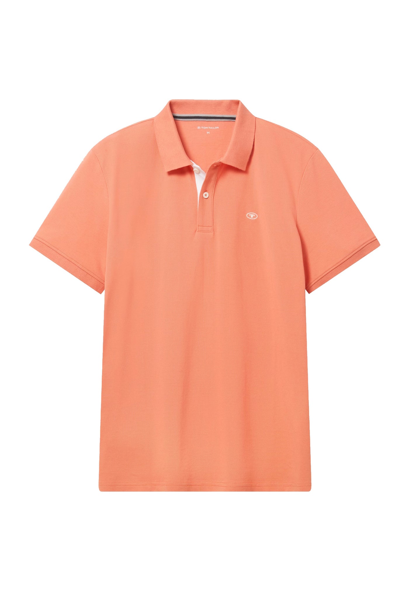 Tom Tailor Basic Polo Kurzarmshirt mit Logo-Stickerei