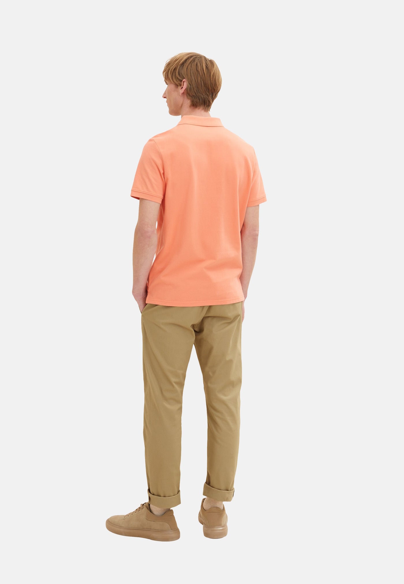 Tom Tailor Basic Polo Kurzarmshirt mit Logo-Stickerei