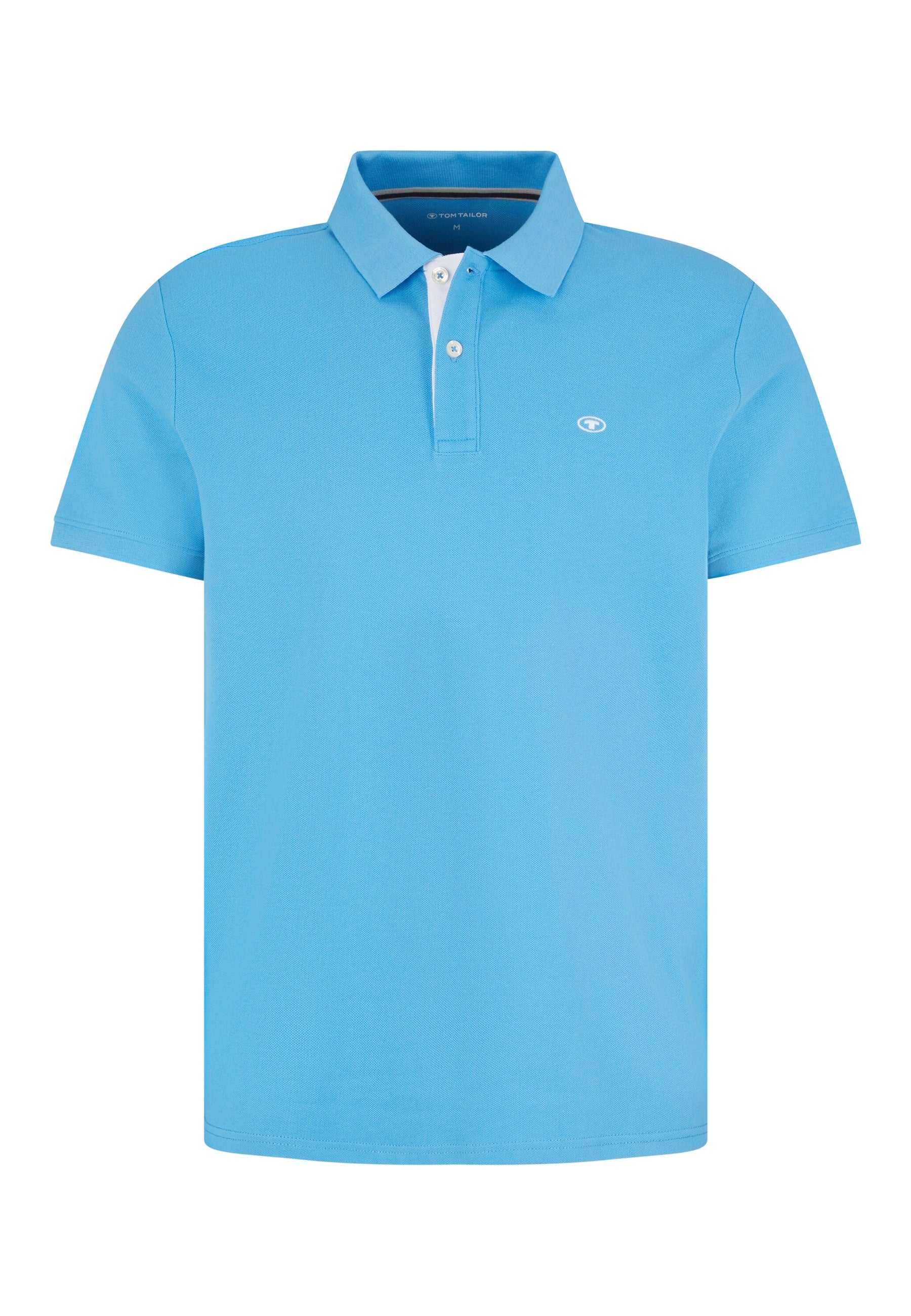 Tom Tailor Basic Polo Kurzarmshirt mit Logo-Stickerei