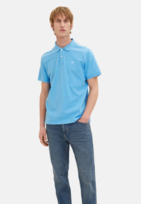 Tom Tailor Basic Polo Kurzarmshirt mit Logo-Stickerei