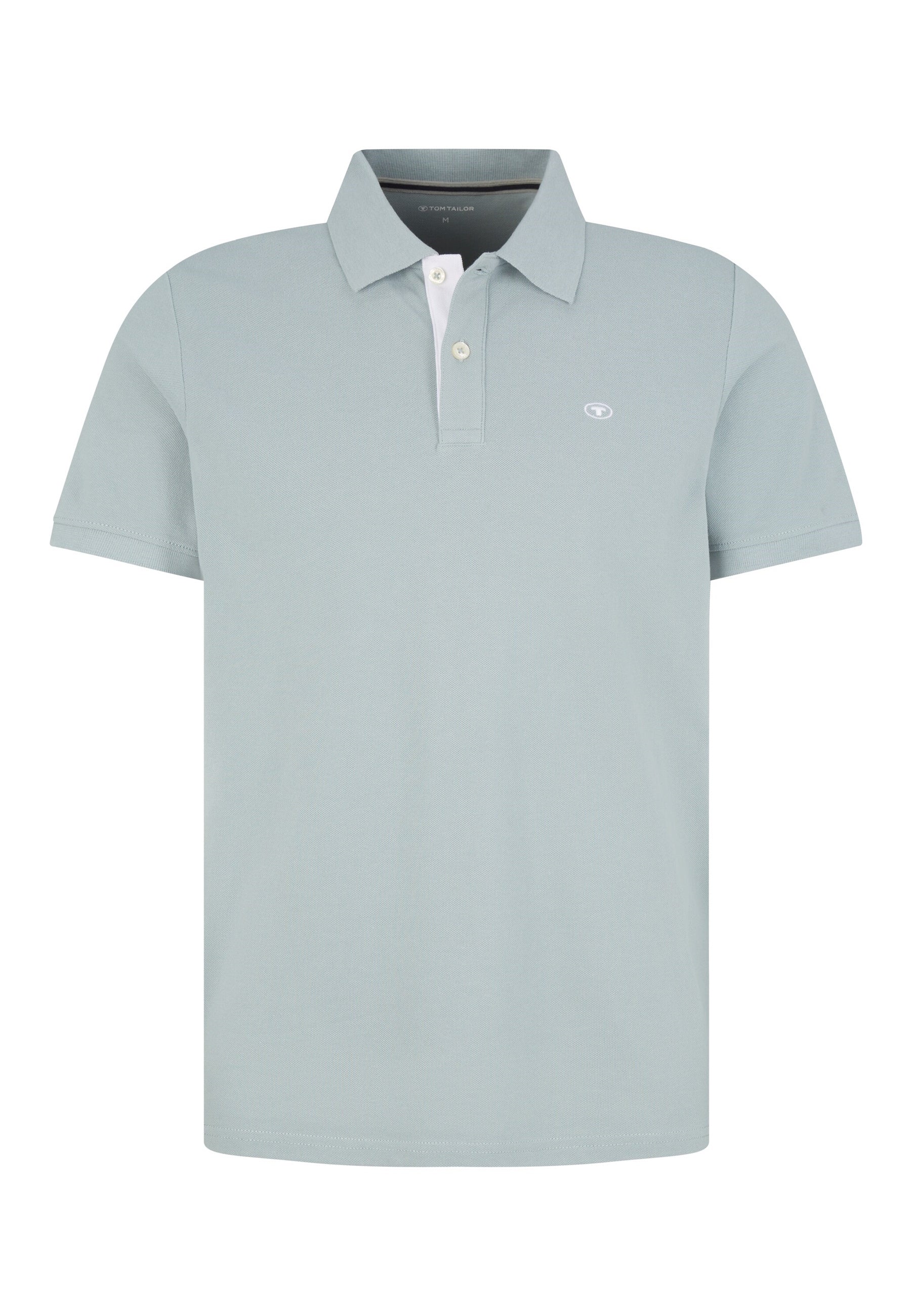 Tom Tailor Basic Polo Kurzarmshirt mit Logo-Stickerei