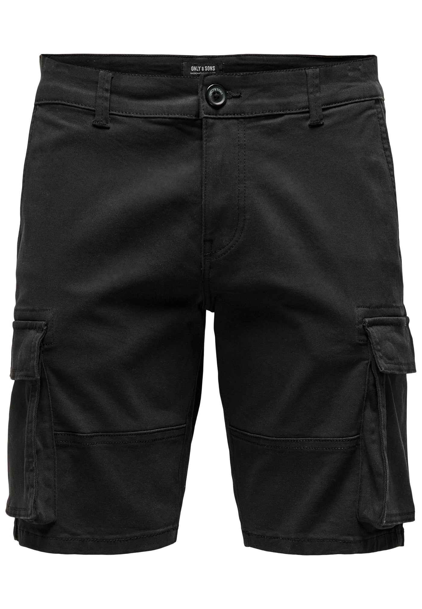 Only & Sons Regular-Fit-Cargoshorts Cam Stage mit seitlichen Eingrifftaschen und Leistentaschen am Gesäß in Regular Fit