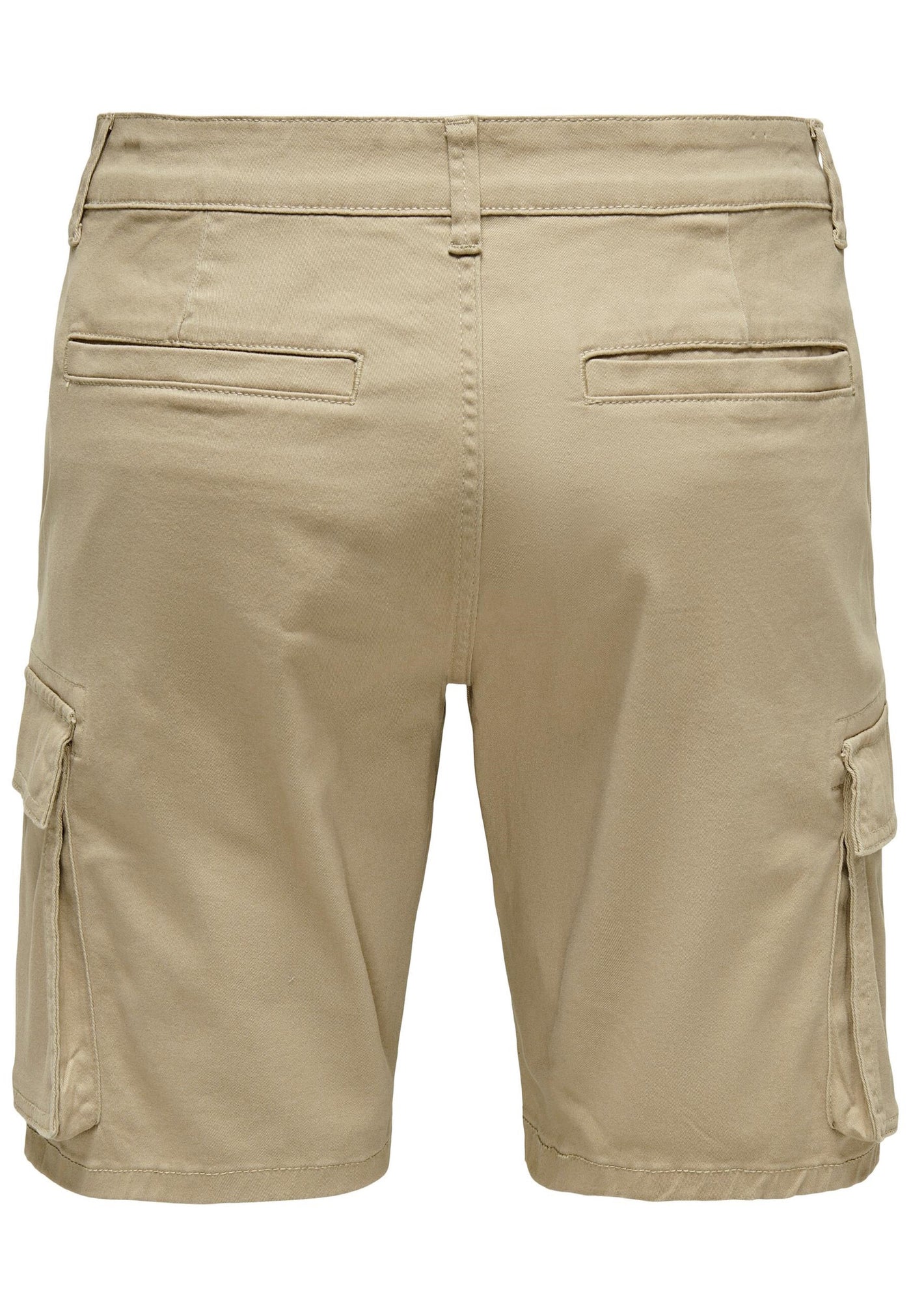 Only & Sons Regular-Fit-Cargoshorts Cam Stage mit seitlichen Eingrifftaschen und Leistentaschen am Gesäß in Regular Fit