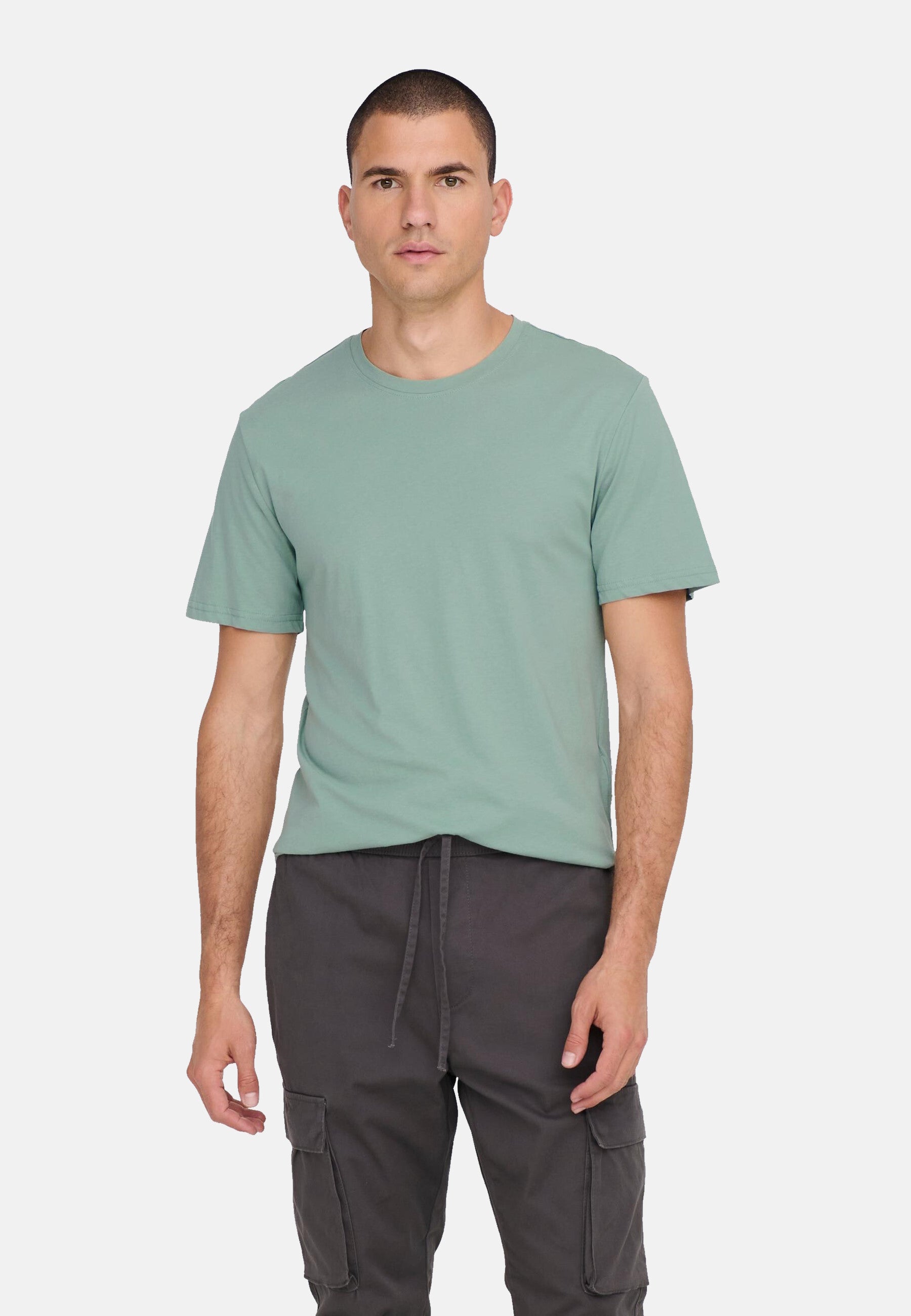 Only & Sons Matt Kurzarmshirt